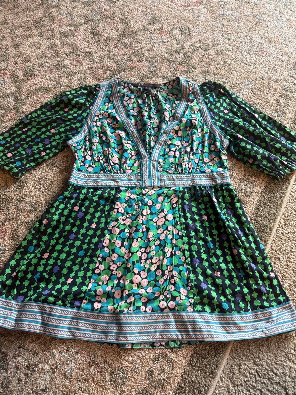 Marc Jacobs Floral Top Size 6